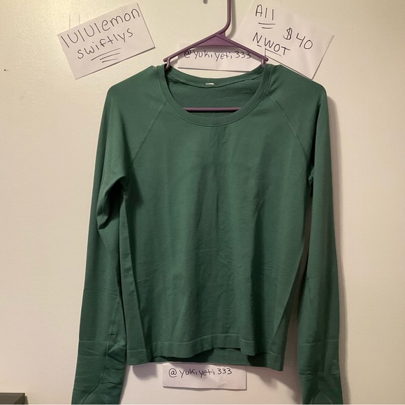 lululemon athletica Tops - NWOT lululemon swiftly race length size 8